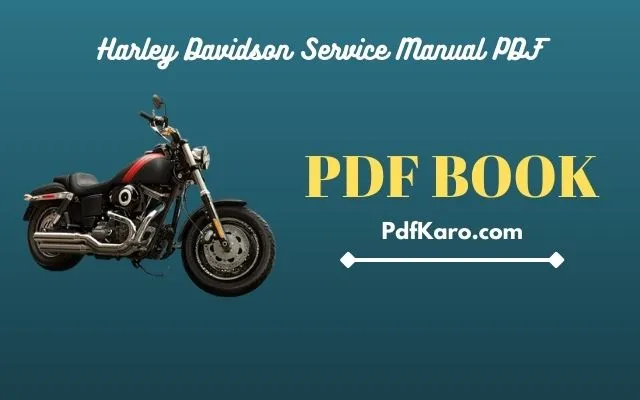 Harley Davidson Service Manual PDF